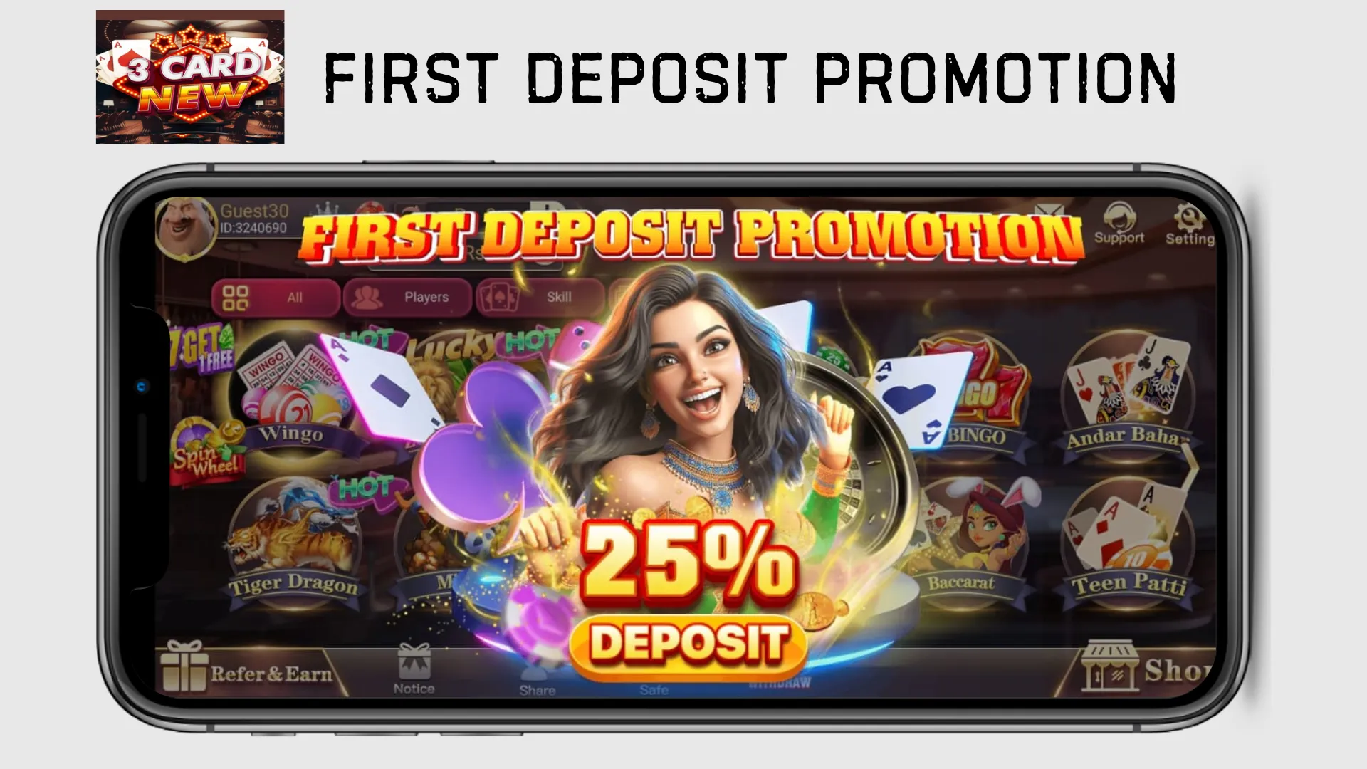 3card New Promotion